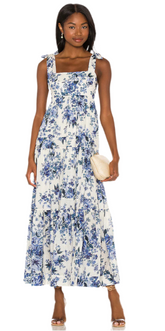 Zimmermann Floral print midi dress